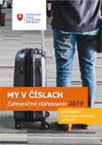 MY V ČÍSLACH - Zahraničné sťahovanie 2019