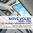 Nové voľby do orgánov samosprávy obci 2018-2022