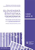 Slovenská štatistika a demografia 1/2020 / Slovak Statistics and Demography 1/2020