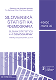 Slovenská štatistika a demografia 4/2020 / Slovak Statistics and Demography 4/2020
